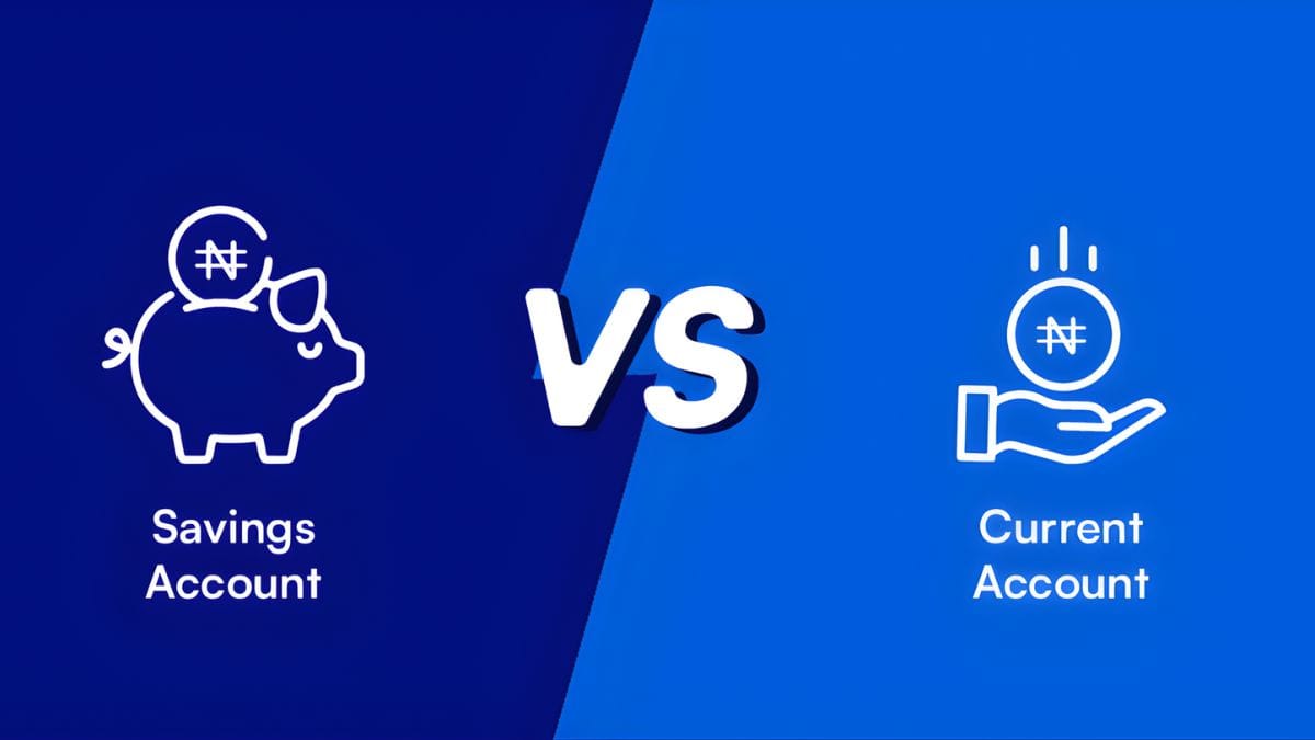 Savings vs Current Account
